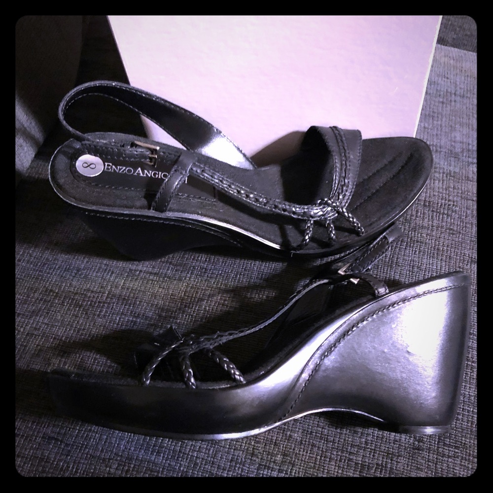 Enzo Angiolini wedge sandals size 8 *New*